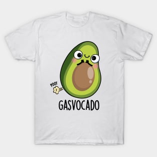 Gasvocado Funny Farting Avocado Pun T-Shirt